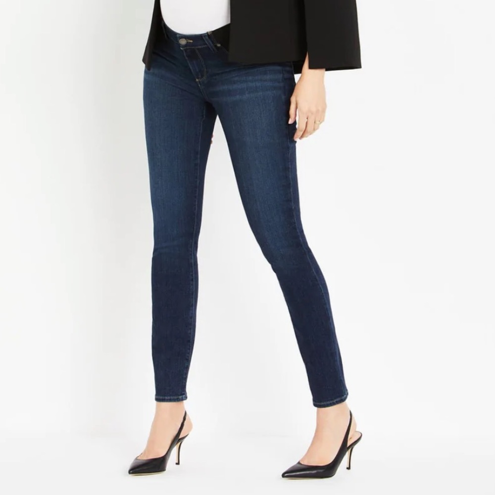 Verdugo Ankle Maternity, mid-rise ultra skinny maternity jean
